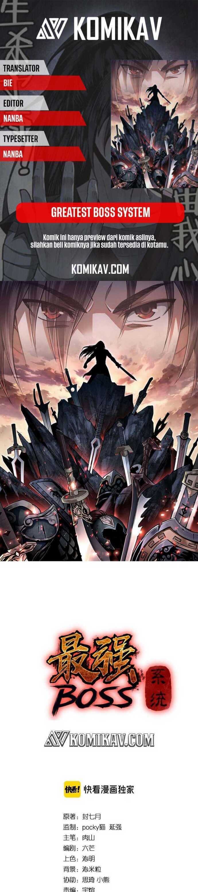 Greatest Boss System Chapter 78 Gambar 1